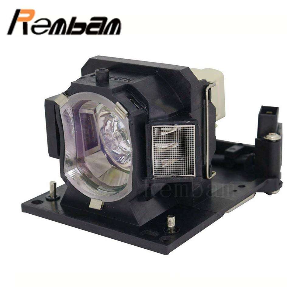 Rembam DT01051 Original Quality Projector Lamp with Housing for HITACHI HCP-4000X CP-X4020 CP-X4020E CP-X4010 2