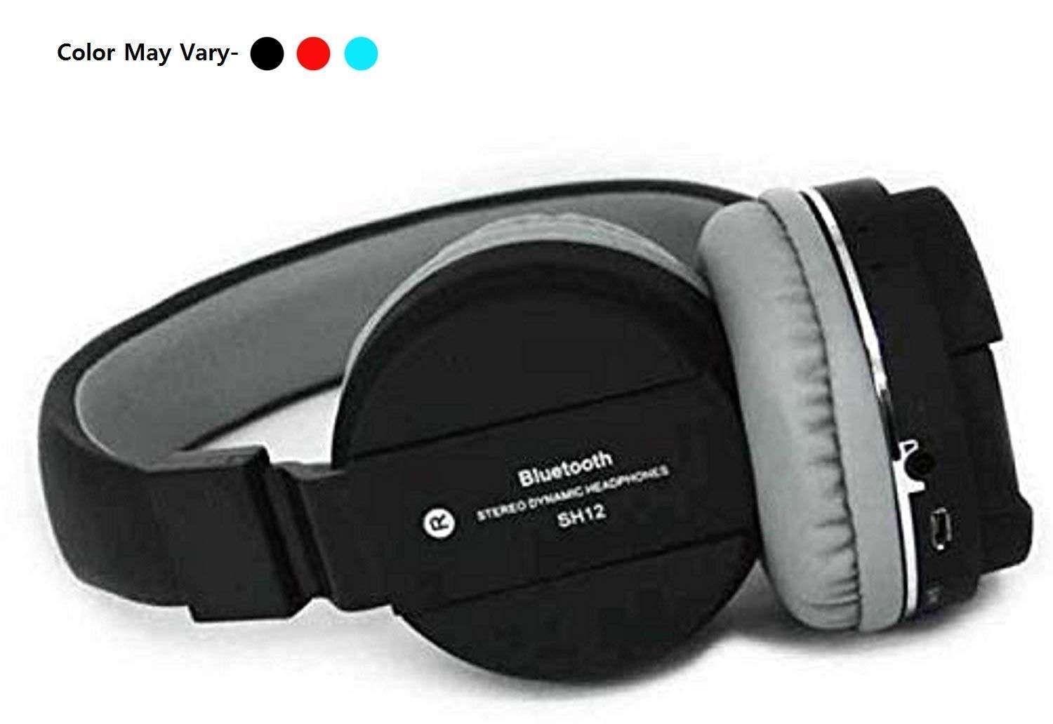 Cospex Combo Pack of 2 Items - Comfortable On-Ear Bluetooth Wireless Headphone, Cellular and camera support stabilizer with light and microphone (1 Year Warranty) 4