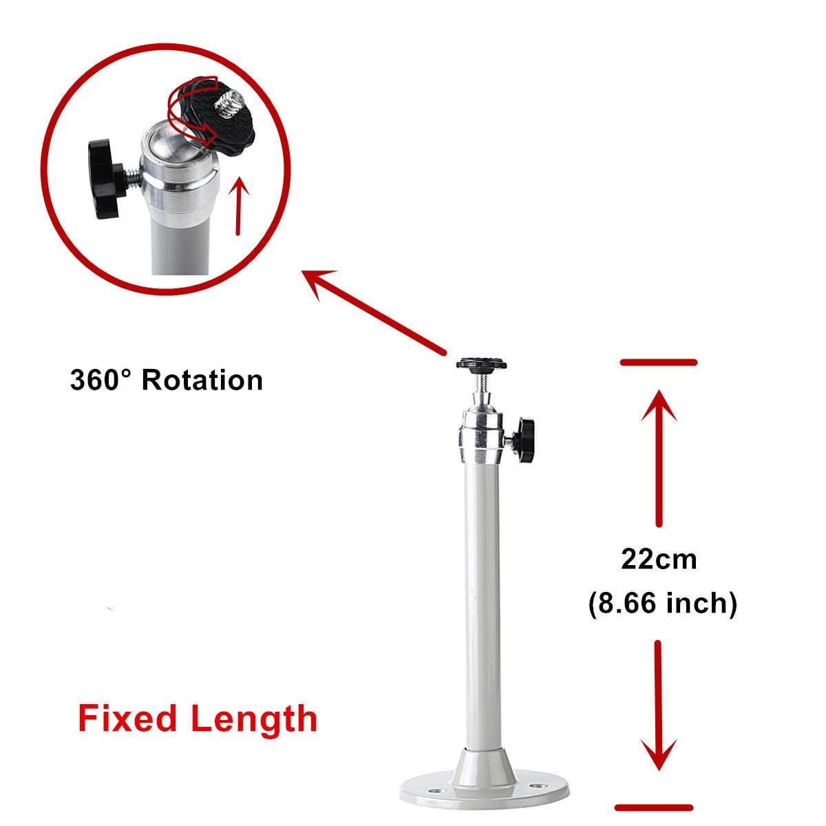 V LED Warehouse Mini Projector Wall Ceiling Mount Hanger 5KG Load Mounting Bracket for Mini Projector Camera 4