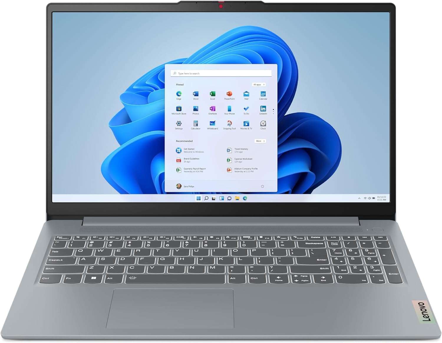 Lenovo IdeaPad Slim 3 Personal Laptop, 2024, 15.6" 1920 x 1080, Intel-8 Core i5-13420H, 16GB LPDDR5, 512GB SSD, Win11 Pro, Wi-Fi 6, BT 5.2, 720p HD Camera, Arctic Grey 1