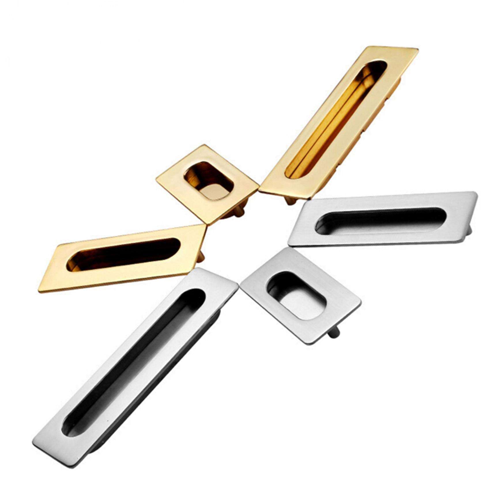 ploon Sliding Door Handles Door Handle for Drawers, Cupboards, Wardrobes, Dressing Tables,Drawing,3.78 inch 2