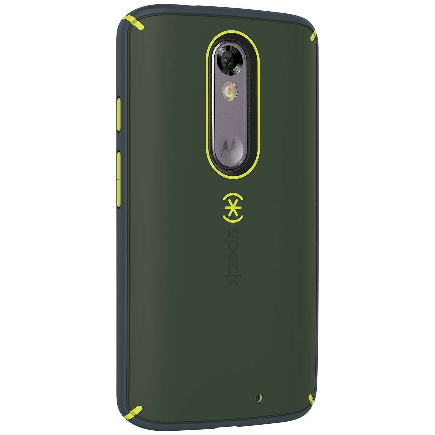 Speck Products Mighty Shell Cell Phone Case for Motorola Droid Turbo 2 - Retail Packaging - Charcoal Grey 3