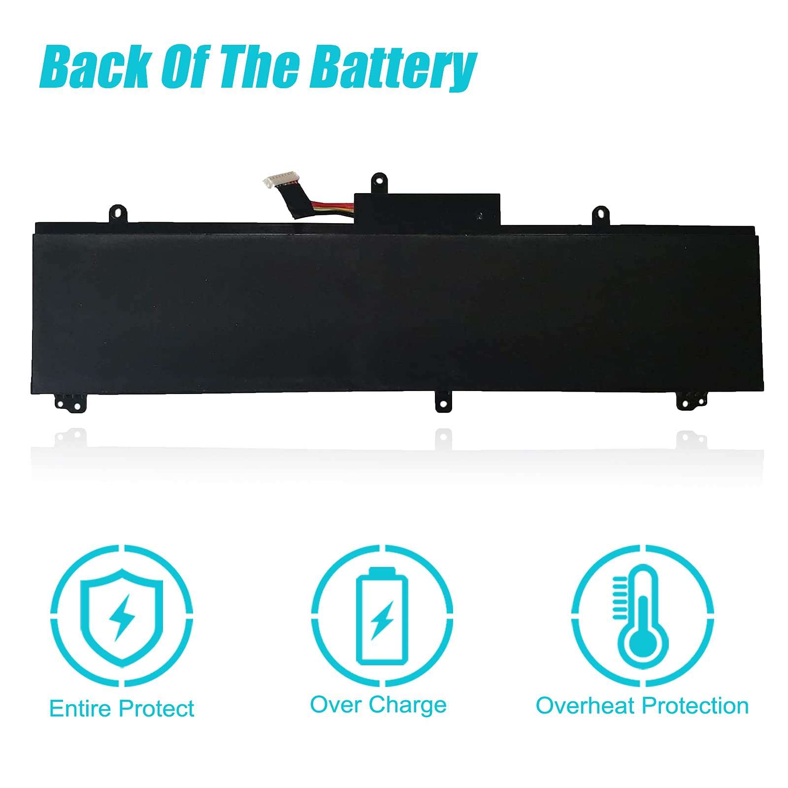 TsuLin C41N1837 Laptop Battery Compatible with ASUS ROG Zephyrus GA502DU GA502GU GU502GU GU502DU GU502GV GU532GU GX502GW GX532GV GU532GV GX502GV GX532GW Series 0B200-03380100 15.4V 76Wh 4940mAh 5