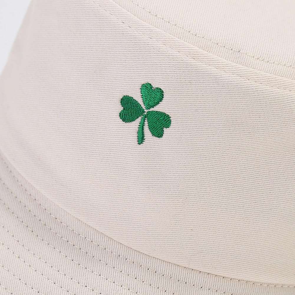 Quanhaigou Shamrock St Patricks Day Party Bucket Hats Unisex Sun Summer Travel Beach Fishing Cap for Men Women Teens 6