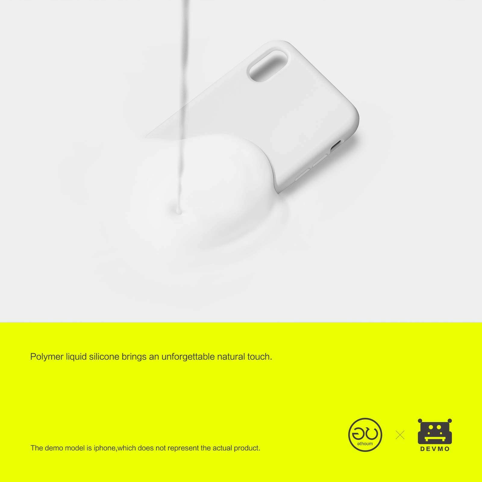 Liquid Silicone Phone Case for Samsung Galaxy S10 Plus S10+ G975 G975U 6.4"/Full Body Protection/Shockproof/Gel Rubber/Cover Case Drop Protection Gem Green 2