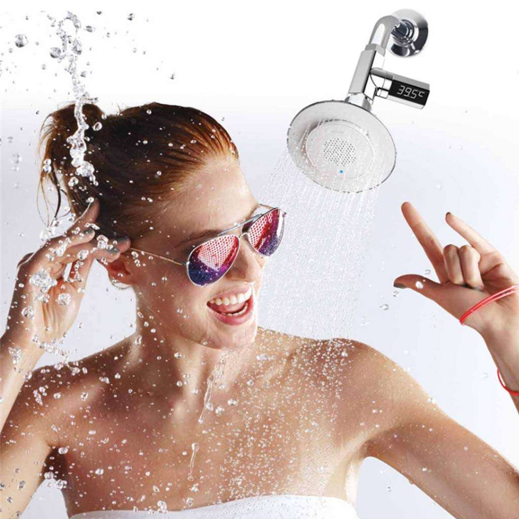 XISAOK LED Display Home Water Flow Faucet Shower Thermometer Temperature Monitor Baby 2