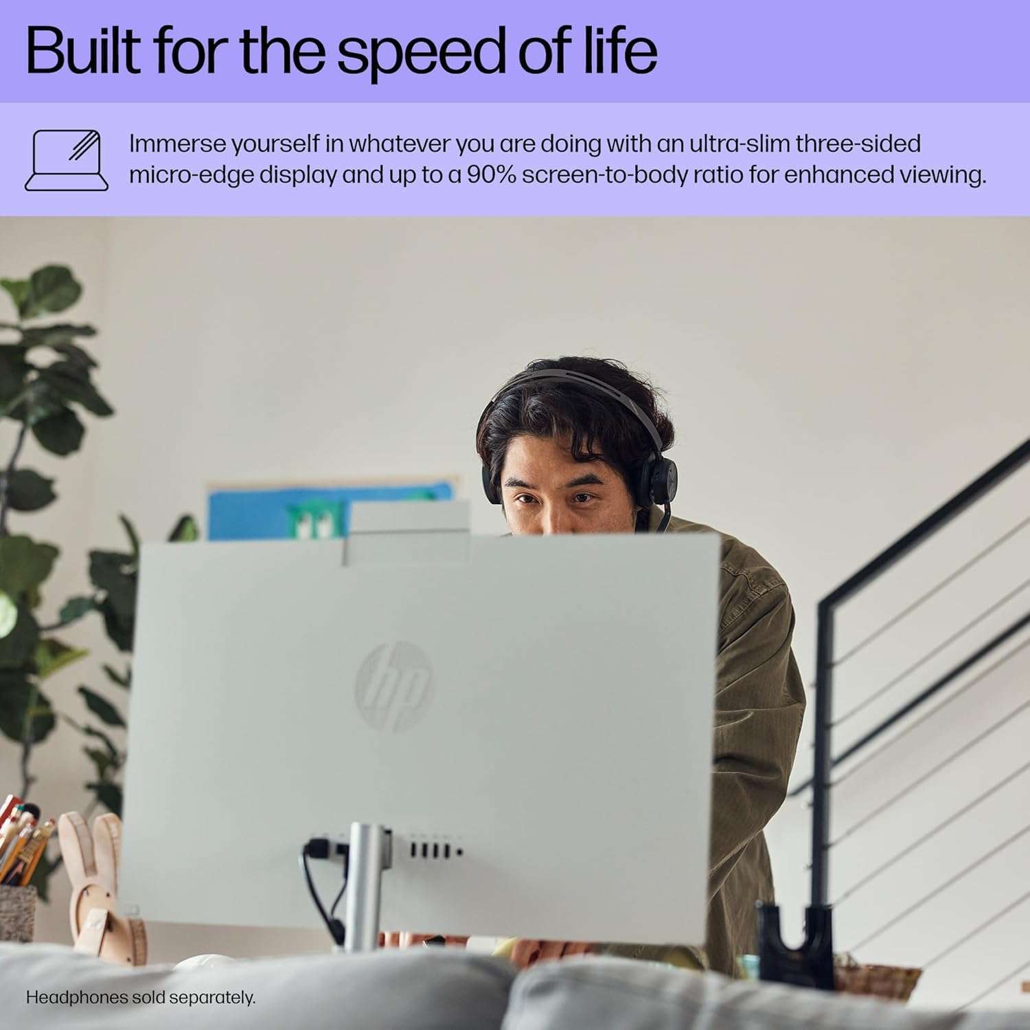 HP 27" All-in-One Desktop Computer, FHD IPS Touchscreen, Intel 12-core Ultra 7 155U (Up to 4.8 GHz), 32 GB DDR5, 2 TB SSD, Wi-Fi 6, HDMI, Wireless KB & Mouse, Windows 11 Pro, w/Lifetime Office 2024 5