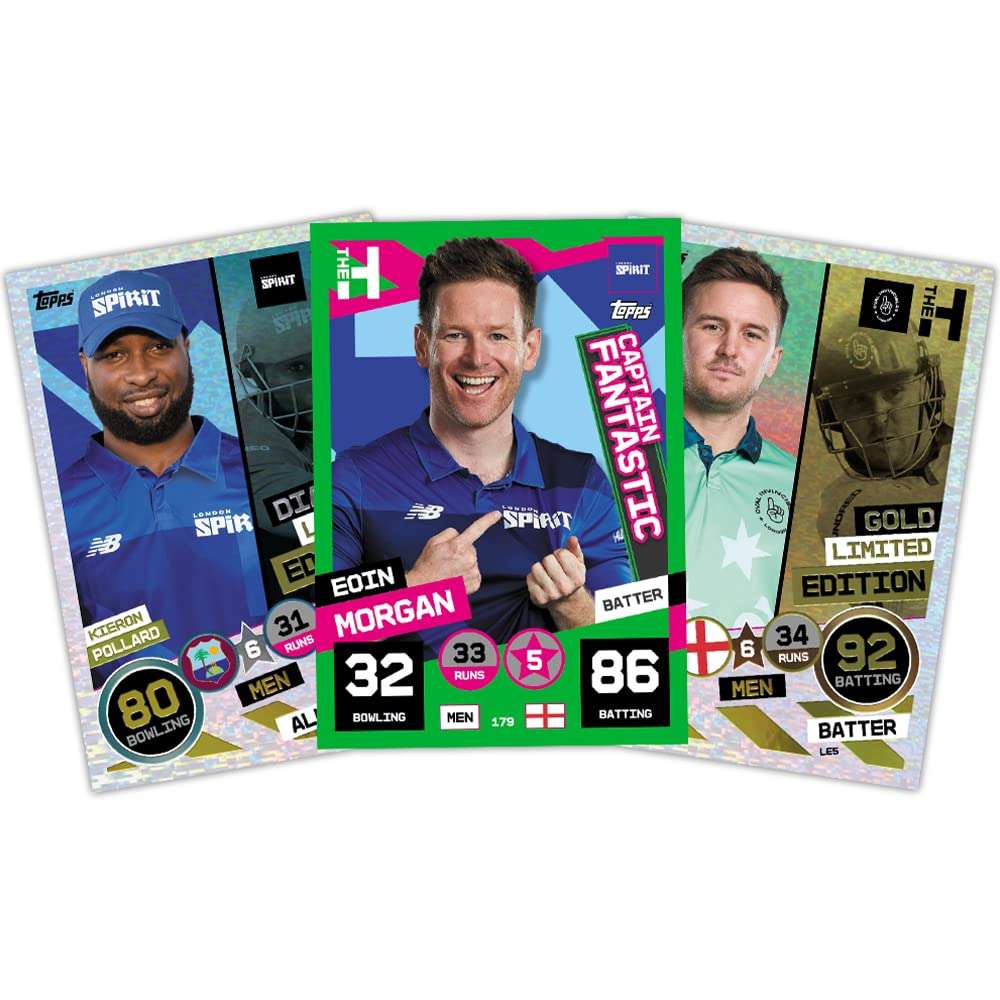 Topps Cricket Attax 2022 - Trading and collectable top Rated Card Game - Smart Pack 4