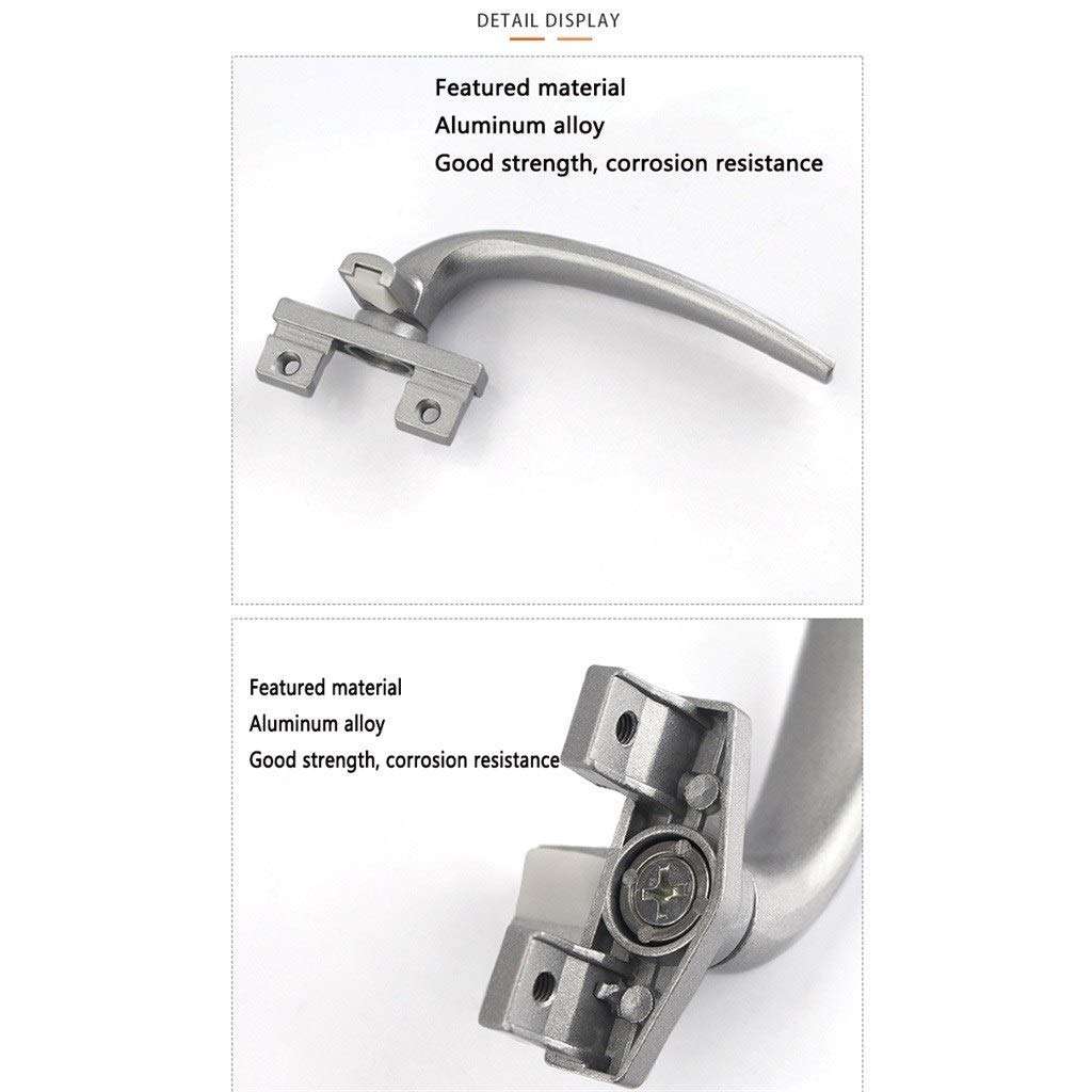 YI-LIGHT Window Handle Accessories, Sliding Doors and Windows Aluminum Alloy Door and Window Accessories Sliding Window Handle Door and Window Hardware 4