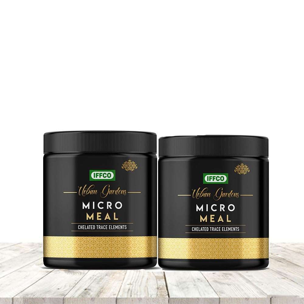 IFFCO Urban Gardens - Micro Meal 500 gm - Micronutrient Mix for Plants & Home Garden - EDTA Chelated Formula - Suitable for All Indoor & Outdoor Plants - 100% Water Soluble 1