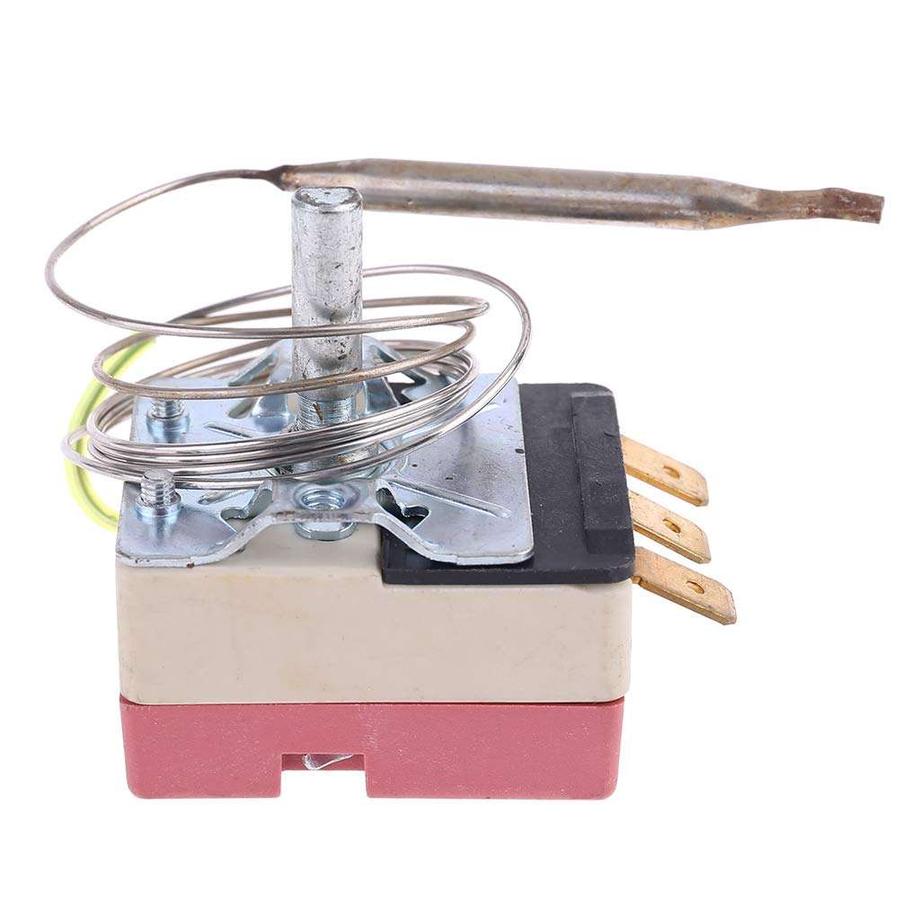Thermostat AC 250V 16A 50-300°C Temperature Controller, NO NC for Electric Oven 3