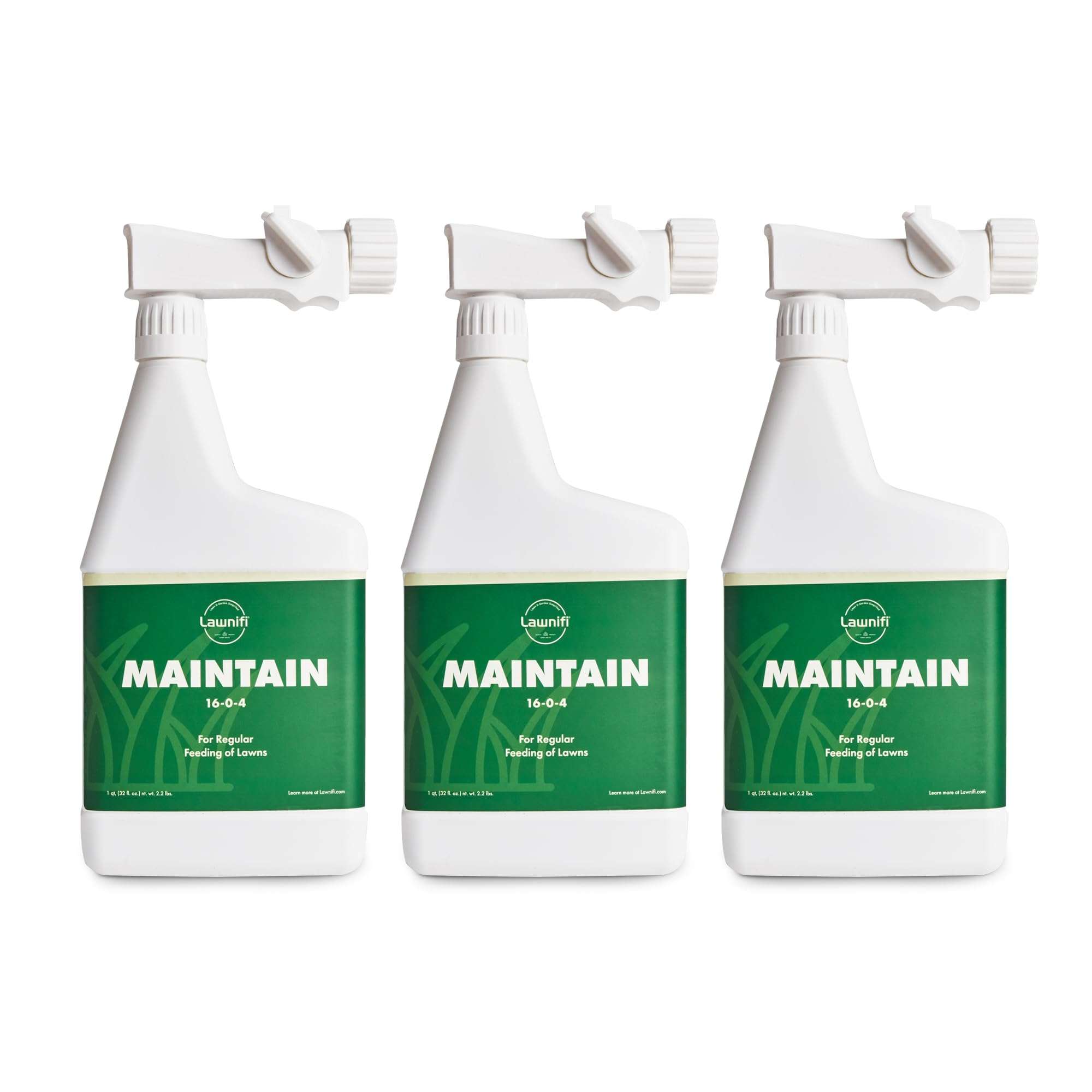Lawnifi Maintain Liquid Fertilizer 3-Pack for Lawn Health, 16-0-4