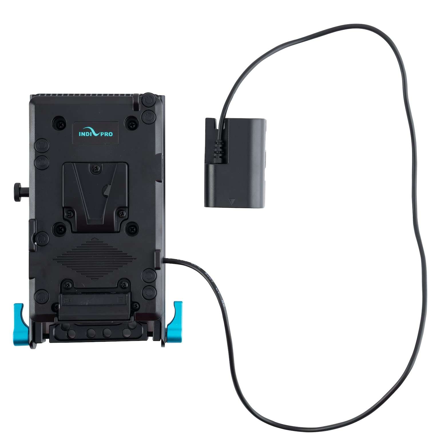 IndiPRO V-Mount Plate with Canon LP-E6 Dummy Battery 1