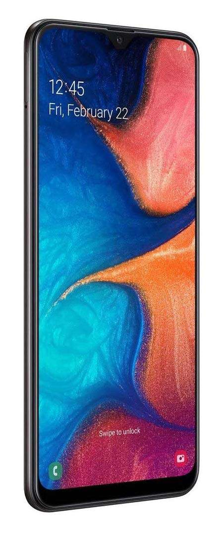 Samsung Galaxy A20 6.4" 32GB GSM Unlocked 4G LTE Android Smartphone (Black) 3
