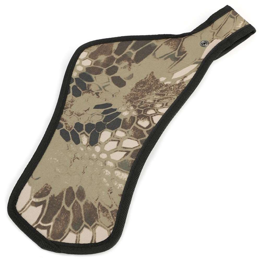 SHARROW Archery Crossbow Arrow Quiver Tubes Strap Camo Waist Crossbolt Arrow Pocket Holder Waist Belt Outdoor Shooting Hunting Accessories (Light camo) 3