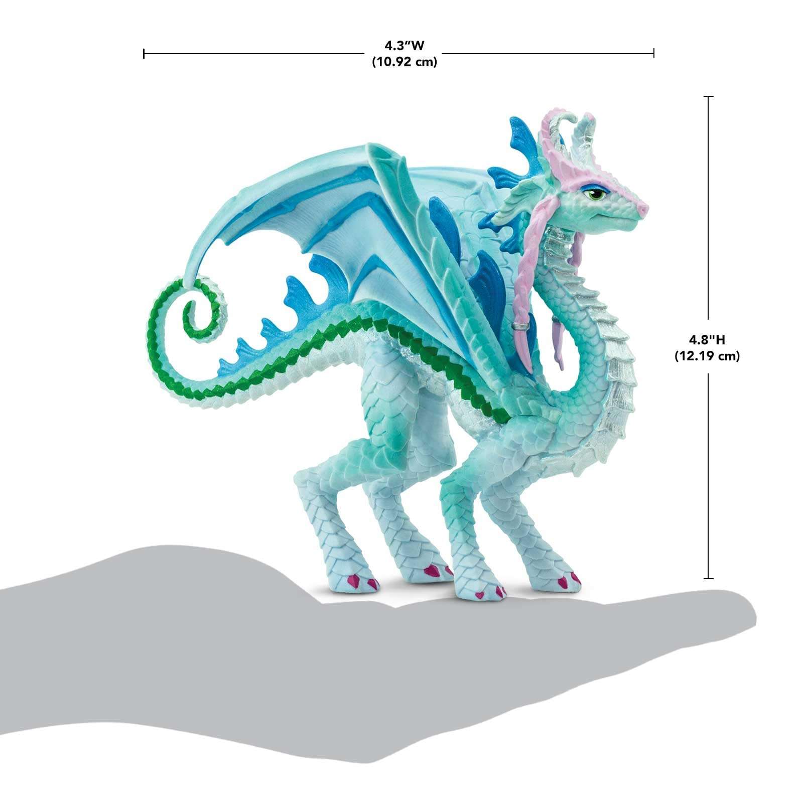 Safari Ltd. Princess Dragon Figurine - Detailed Enchanting 5.5" Model Figure - Fun Fantasy Play Toy for Boys, Girls & Kids Ages 4+ 3