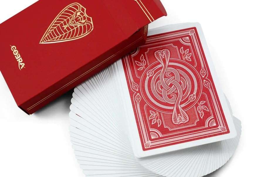 SYNCSPIKE Cobra Playing Cards - A Premium Deck for Card Game, Migicians, Cardistry 4