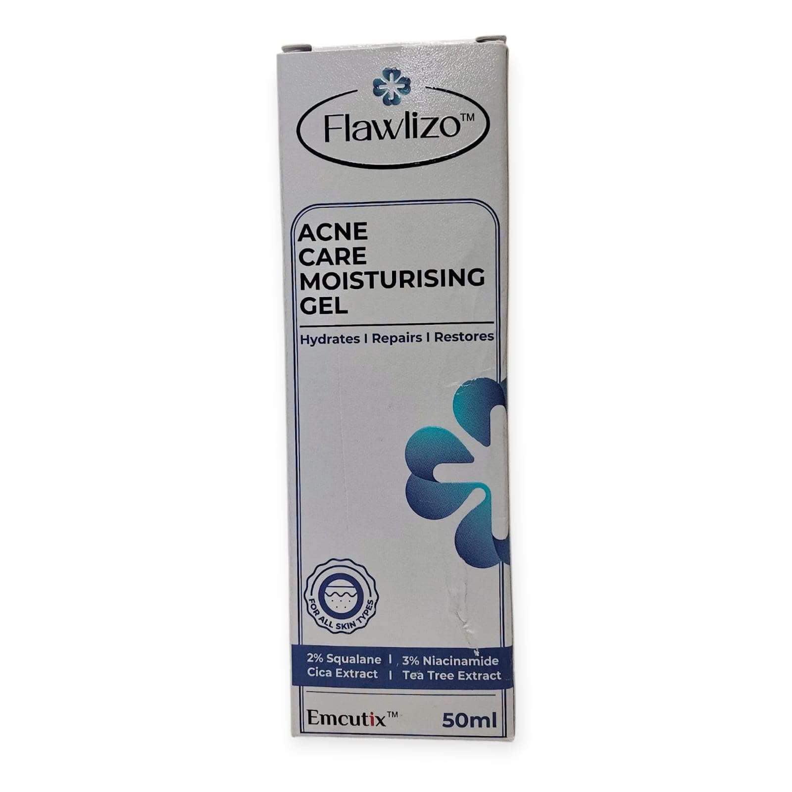 flawlizo acne care moisturising gel 50ml (PACK OF 2 * 50ML) 5