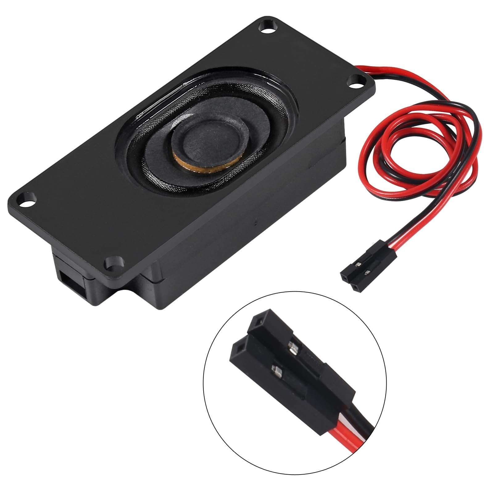 XIITIA 6pcs Speakers 3 Watt 4 Ohm Mini Speaker 4ohm 3w Loundspeaker Micro Speaker with 2.54mm Dupont Interface Compatible with Small Electronic Projects 4