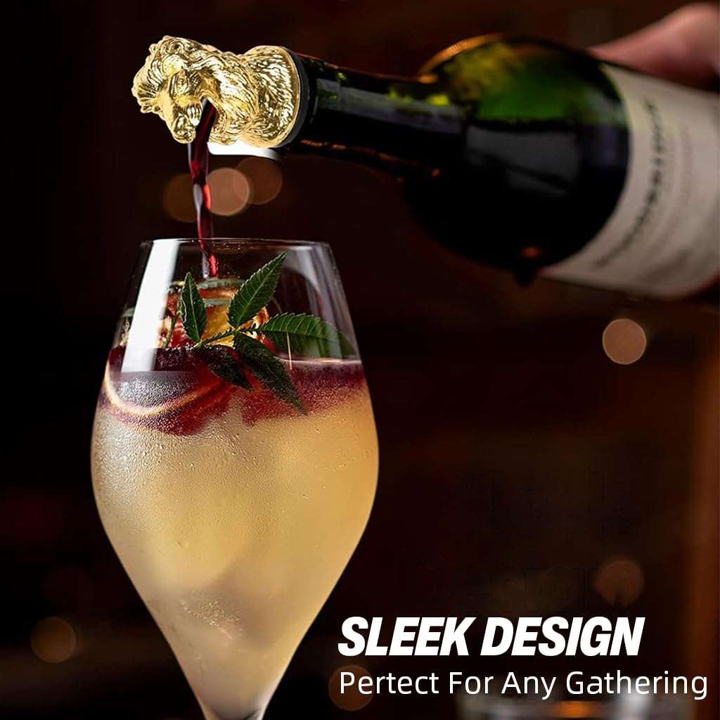 HASTHIP® Wine Pourer for Wine Bottles 4