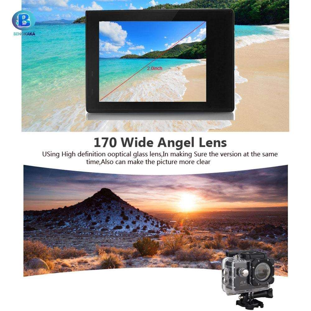 Drumstone Sports Camera Action Camera HD 1080p Waterproof Action Camera Sports and Action Camera - Without WiFi Electronics Spy Cameras Sports Action Camera_M83 5