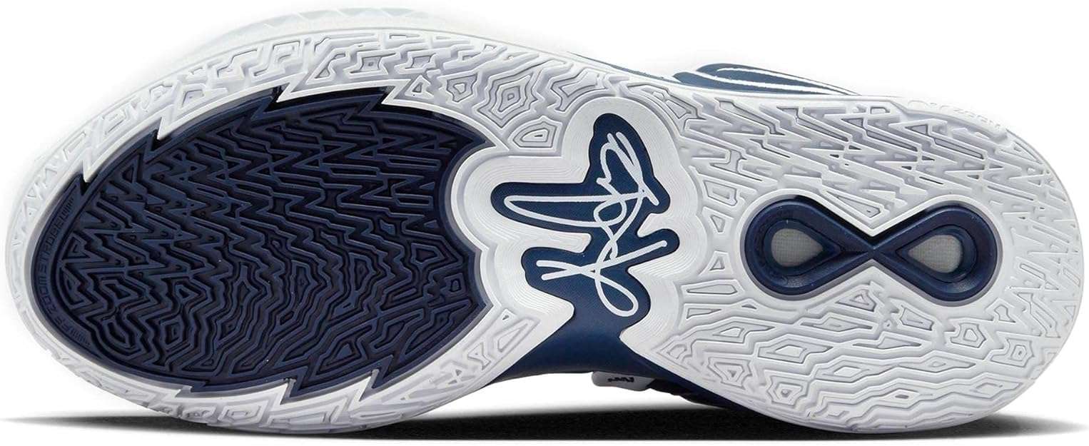 Nike Kyrie Infinity Men's Basketball Shoe, Midnight Navy/Midnight Navy/White, 14 5