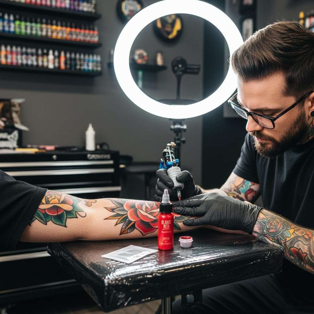 Radiant Colors - Real Black - Tattoo Ink 1oz Bottles Pigment 6