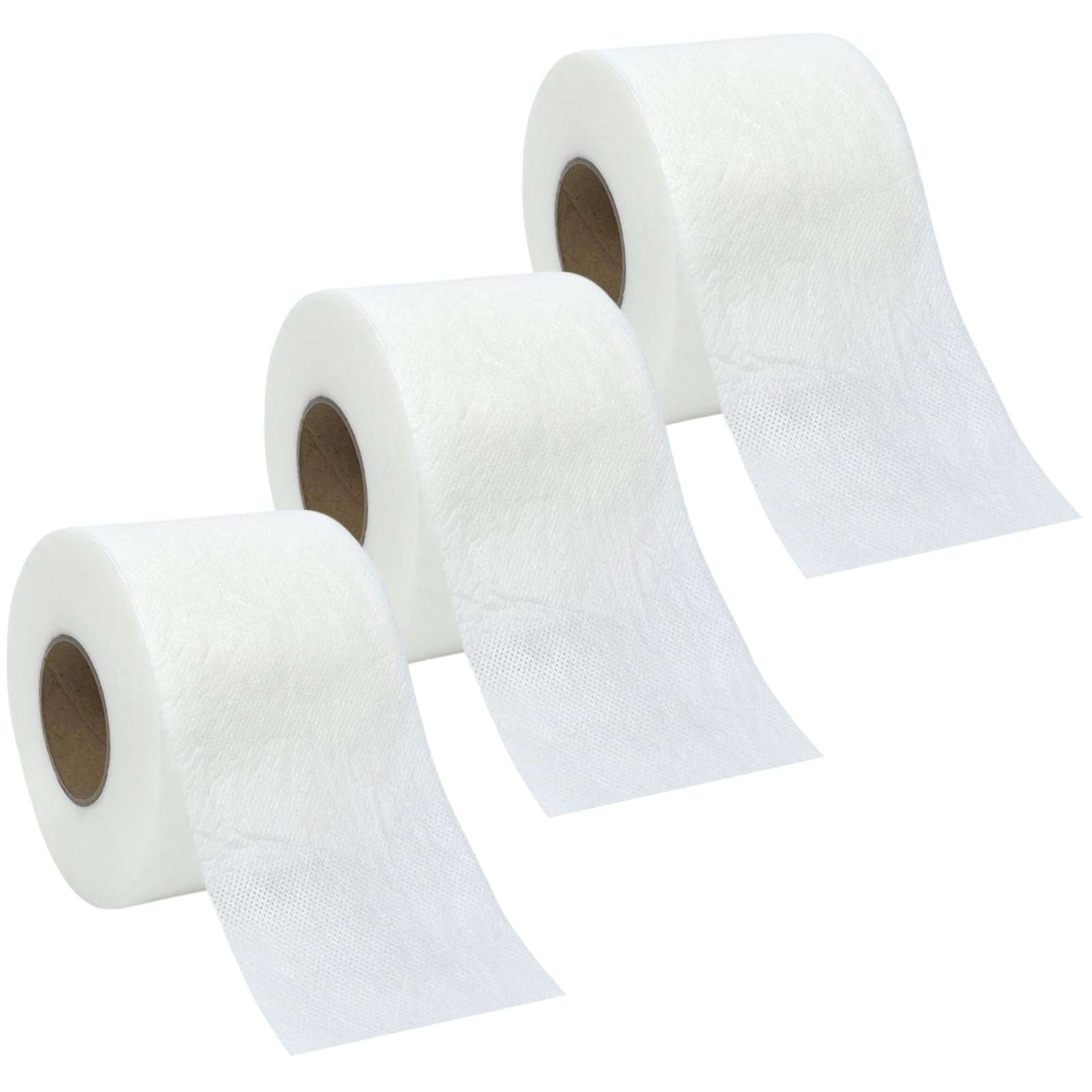 Foxtell 3 Rolls Diagonal Scrap Tape for Quilting- Water Soluble Non-Woven Tape, 2.5 Inches 25 Yards