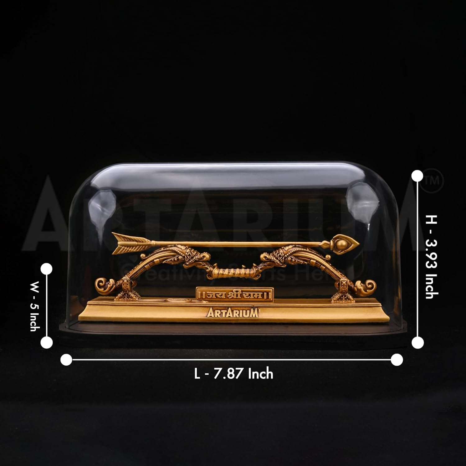 Artarium Ram Dhanush Acrylic Covered Authentic Design Ideal for Home Temple, Home Decor Pack of 1 5