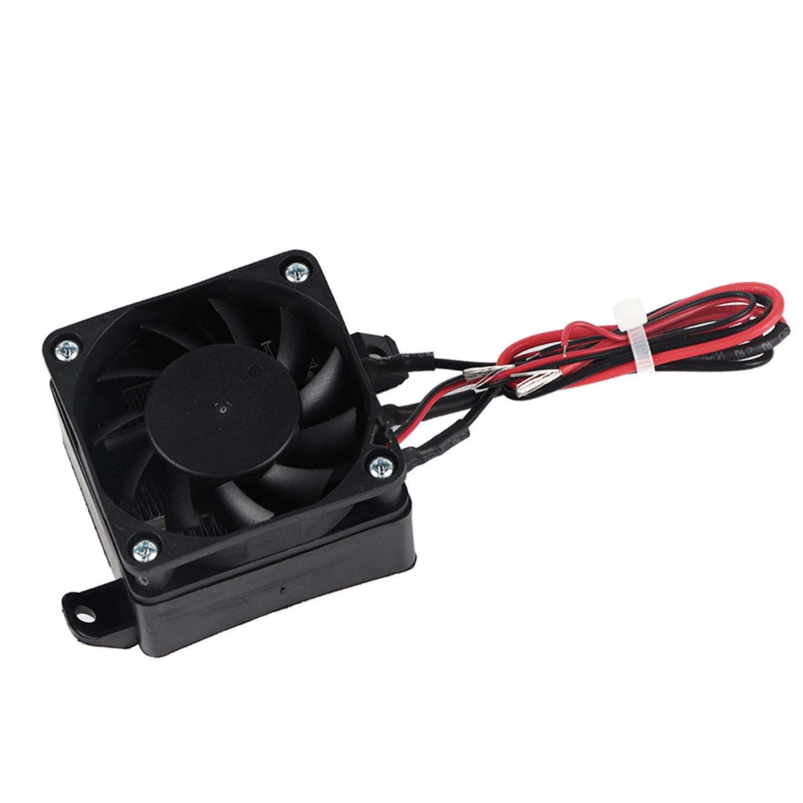 12/24V PTC Car Heater, Constant Temperature Small Space Heating Fan Mini Heater Incubator Temperature Heat Fans for Humidifier Air Conditioning (24V 250W)