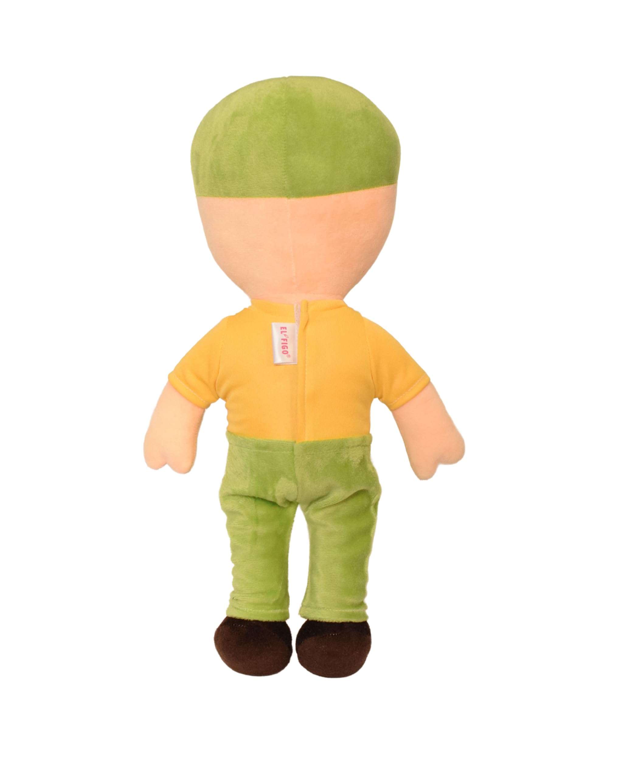 EL FIGO Plush Doll, Soft Toys, Doll for Kids, Toy for Girls, Birthday Gift Girl/Boys, Gift for Girls, Doll for Girl in Sturdy Dress (Doll 40 c.m) 6