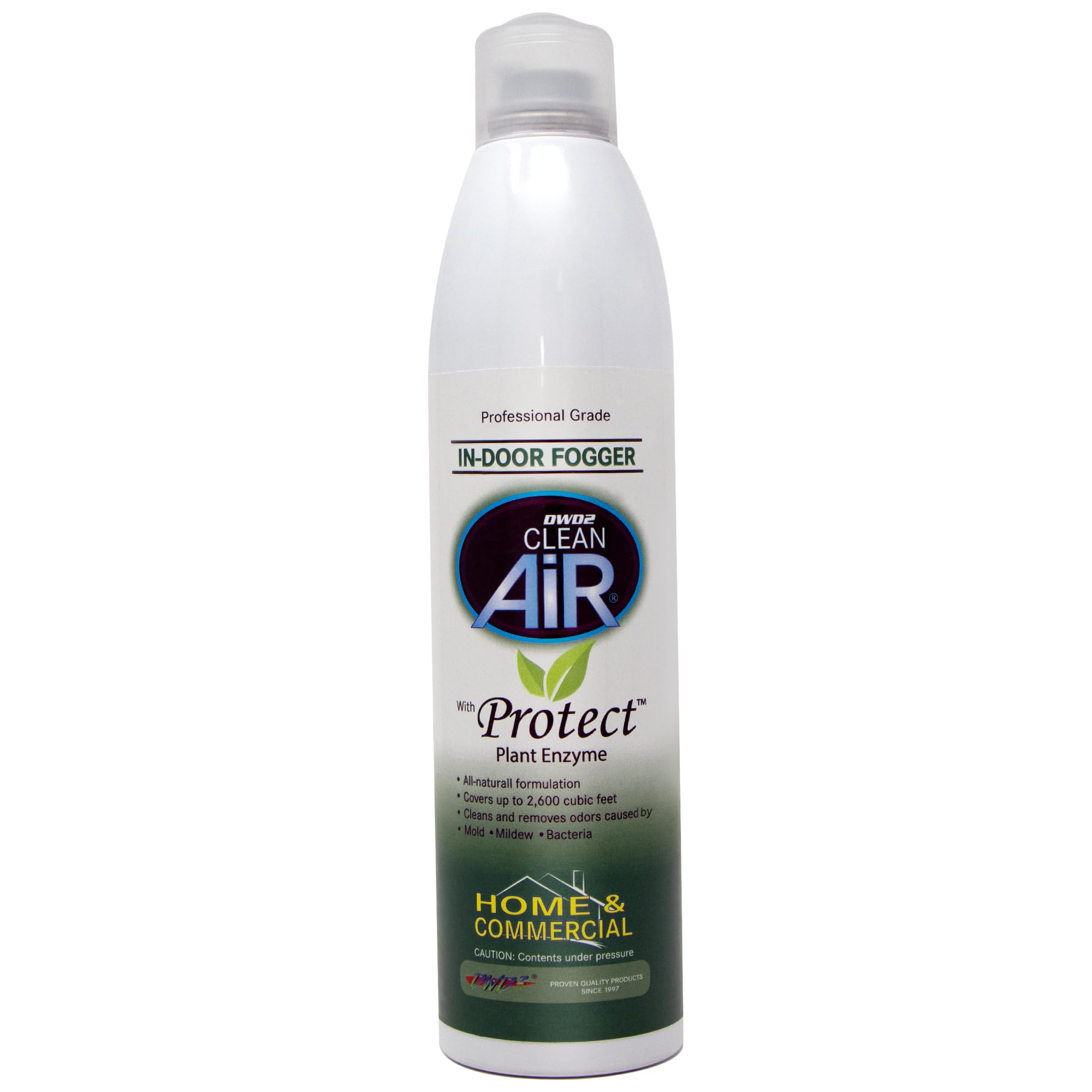 DWD2 Protect™ Home & Commercial Mold-Treatment Plant-Based Mold-Odor Remover Fogger Treatment - eco-friendly solution for a safer and healthier living and working space. (14 oz)