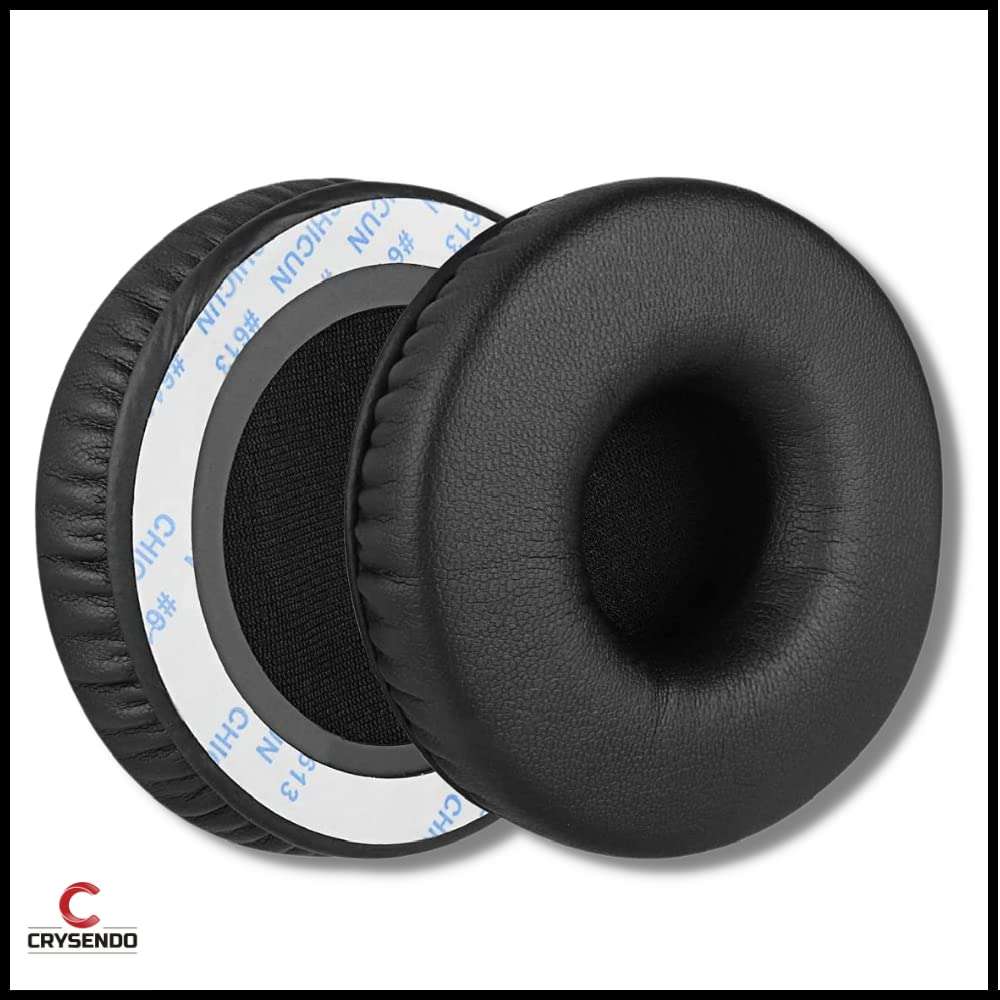 Crysendo Headphone Cushion for Son-y WH-XB700 Headphones | Replacement Ear Cushion Foam Cover Ear Pads Soft Cushion | Protein Leather & Memory Foam (Not for XB450) (Black) 5