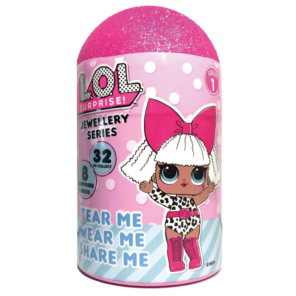 L.O.L. Surprise! LOL Jewellery Series with Surprise, for Girls 3+ & Above
