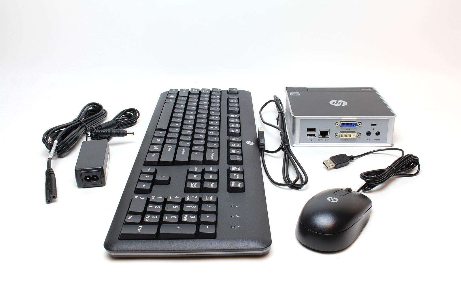 HP t310 Zero Client, Mini Desktop, 512MB RAM, 32MB Flash No Operating System (Renewed) 1