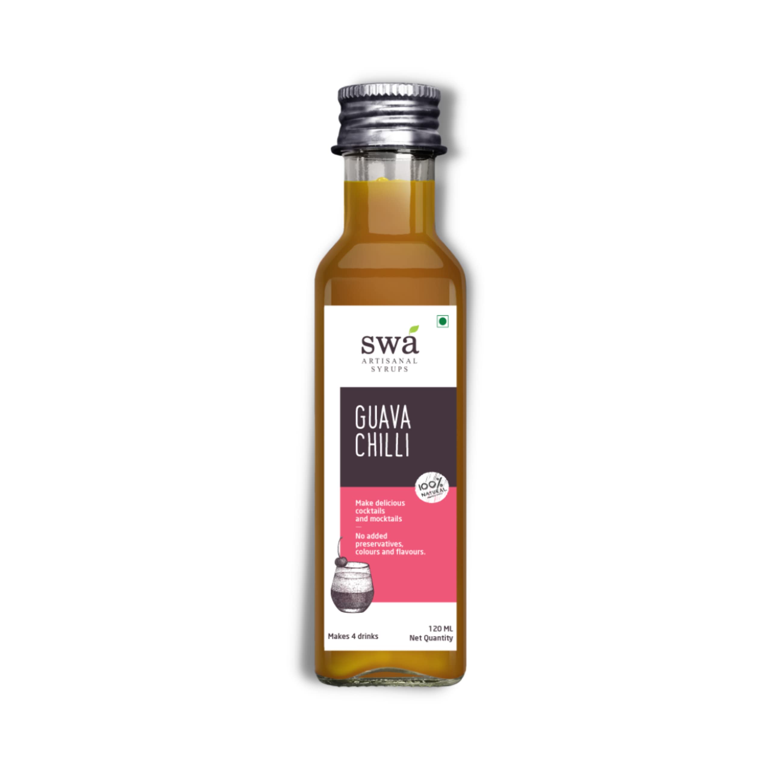 Swa Artisanal Syrups - Vodka Cocktail Mixer Combo Packs - 100% Natural (small) 4