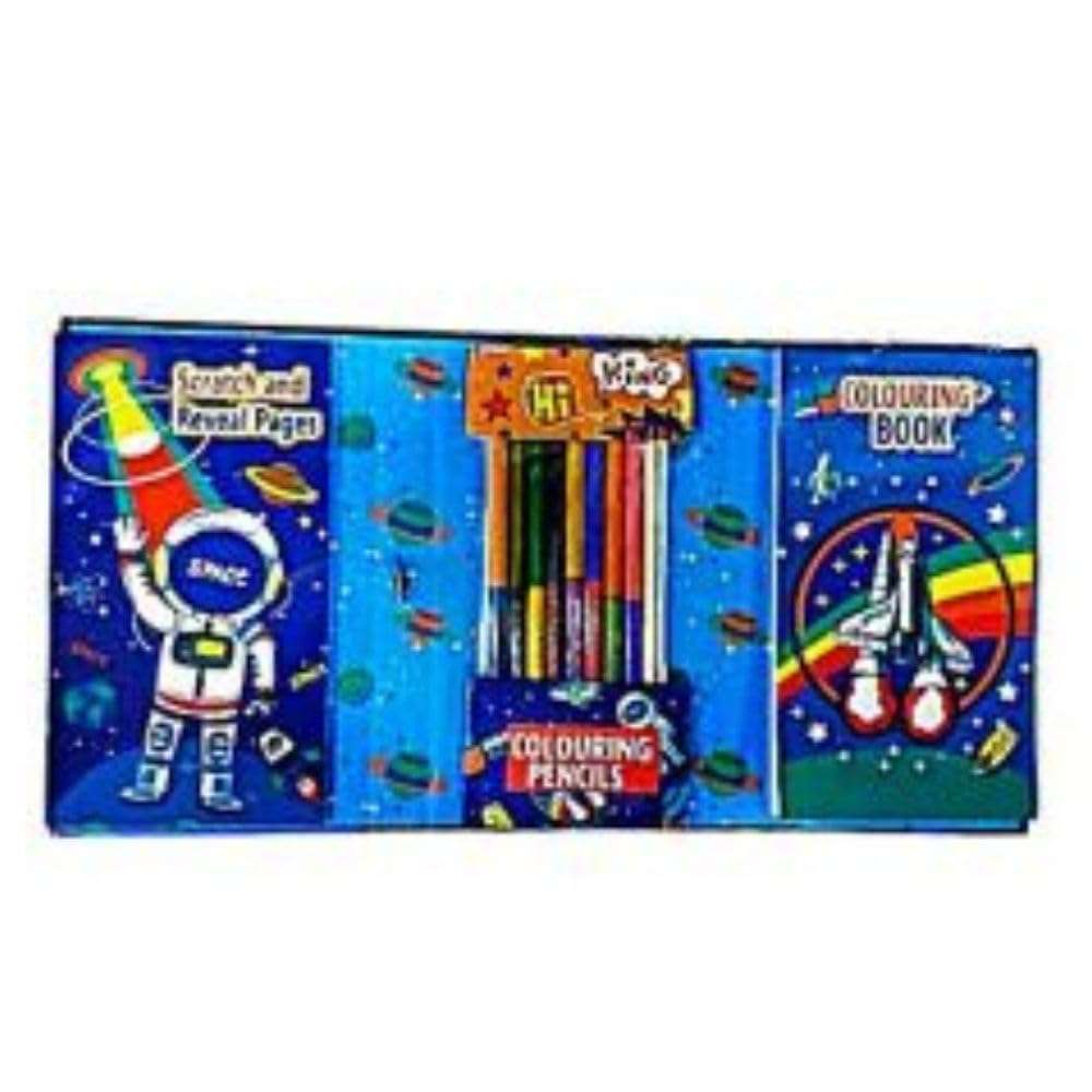 Khwaish Toys | Coloring Book Set for Kids | Creativity and Imagination | Gifting Options for Children | Boys and Girls | Toddlers | Various Themes | Birthday | Fancy and Stylish Designs | Multicolor | 4