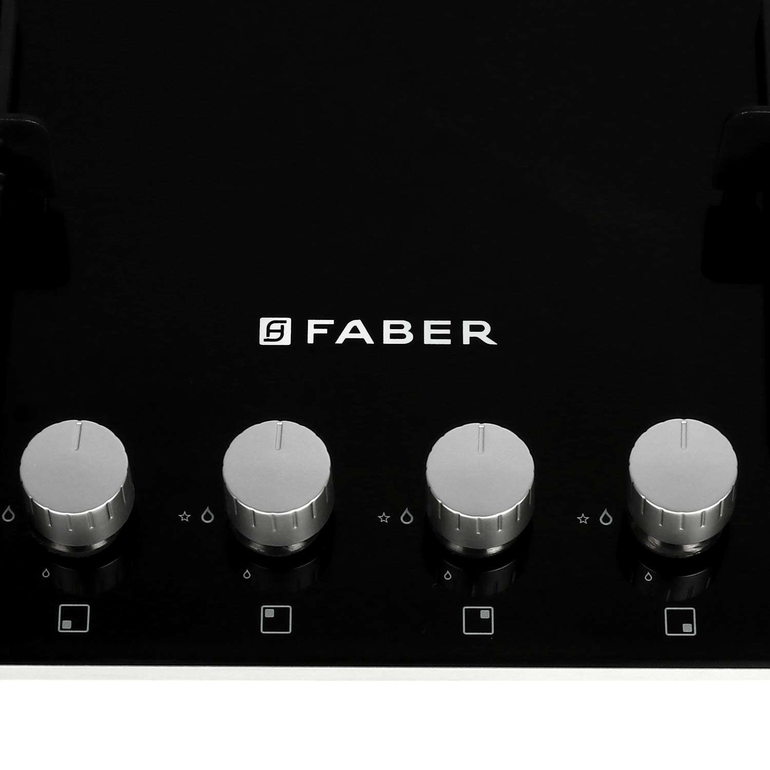 Faber 65 cm Hob, 4 Burner, Auto Ignition (HOB HTG 654 CRS BR CI) Black 6