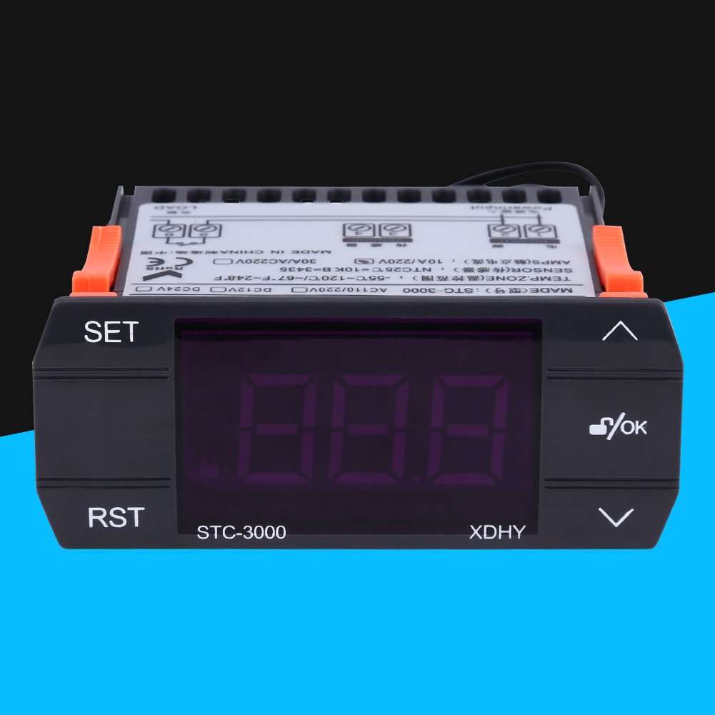 -3000 110V-220V Digital Temperature Controller Thermostat with Sensor(110-220V30A) 6