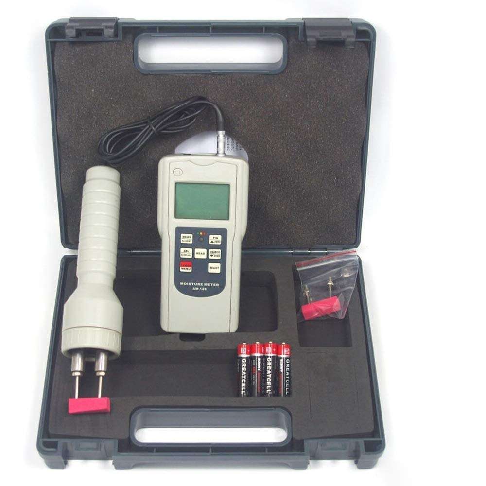 XUXUWA Moisture Meter Multifunctional Wood Moisture Meter Tester Pin And Inductive Measurement Chipboard Building Wall Concrete Humidity tester 4