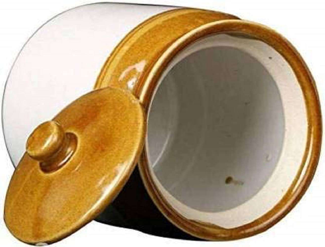 Ceramic pickle jars 2kg for Storage of kitchen items Set of 1. 4