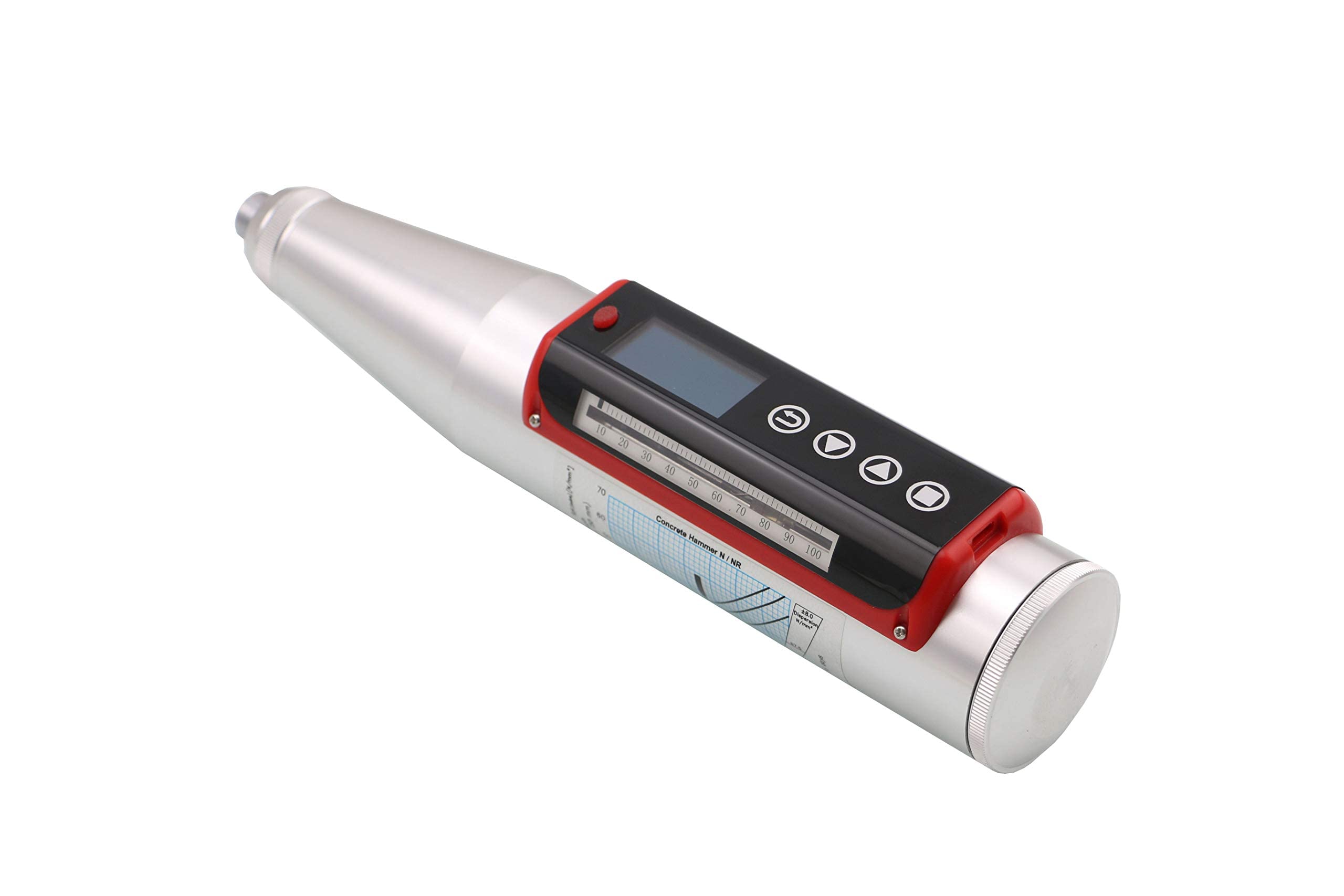 HFBTE Digital Concrete Rebound Test Hammer with OLCD Display NDT Testing Equipment Real-Time Clock Calendar Function 3