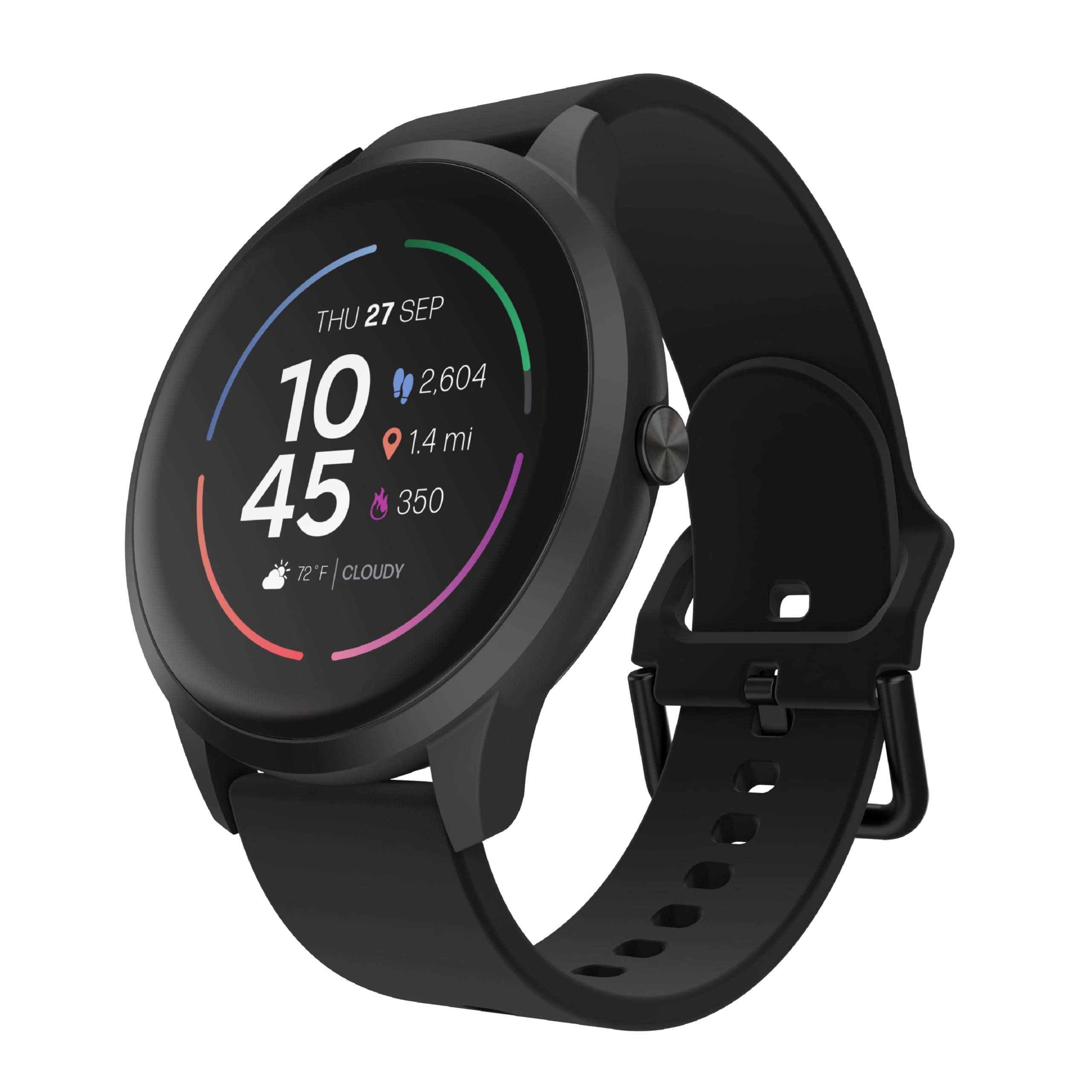 iTouch Sport 4 Smartwatch - Fitness Tracker, Heart Rate Monitor, Customizable Watch Face - Activity and Calorie Tracker - 100+ Sports Modes - Bluetooth Connectivity