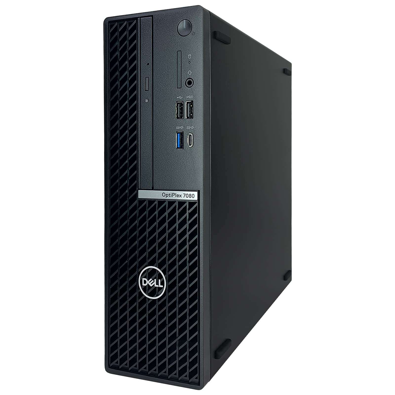 Dell OptiPlex 7080 SFF Small Form Factor Desktop Computer - 10th Gen Intel Core i7-10700 8-Core up to 4.80 GHz CPU, 32GB RAM, 256GB SSD + 3TB HDD, Intel UHD Graphics 630, DVD Writer, Windows 10 Pro 3
