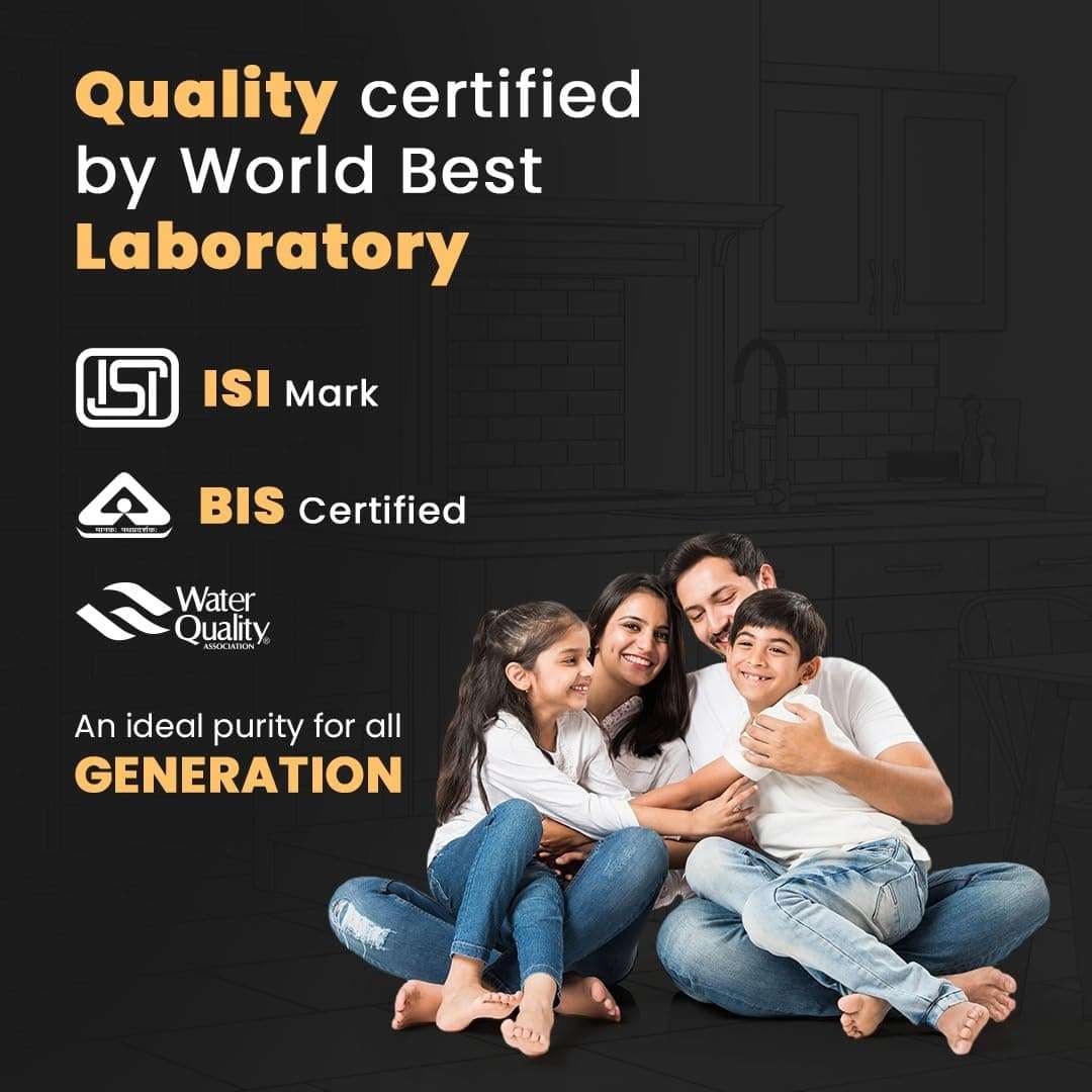 Kinsco Aqua Punch Pro With ISI Mark RO+UV+UF+TDS Adjuster 18 L RO + UV + CU Guard + Alkaline Enhancer + Mineral Water Purifier (Black) 6