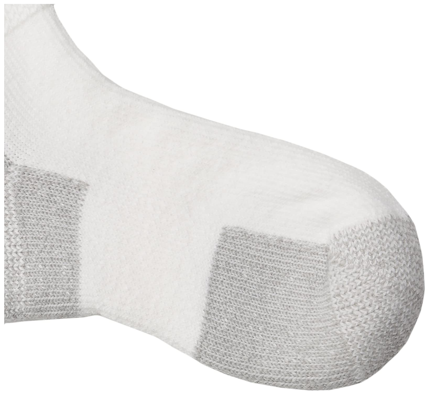 Thorlos Unisex-Adult JMX Maximum Cushion Ankle Running Socks, White, Medium 3