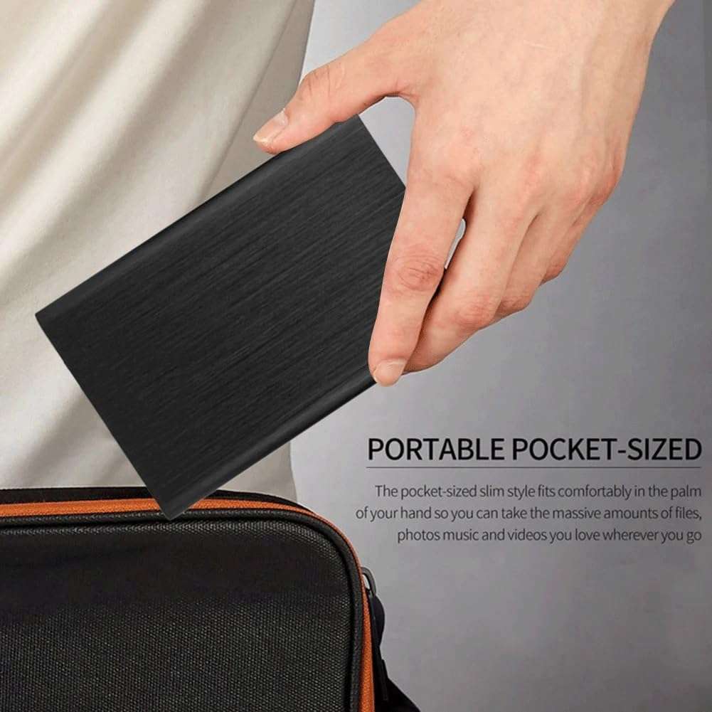 LHBDA 3 0 Portable Mobile Hard Disk 1tb External Hard Disk Metal Disk 2 5 Inch Plug and Play 5