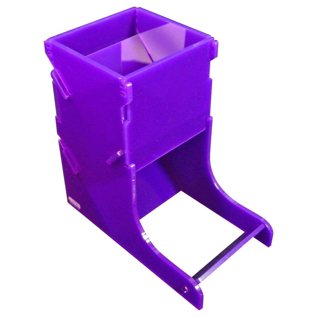 LITKO Dice Tower | Dice Roller | Dice Tumbler | Dice Boot | TTRPG | Board Games (Purple) 1