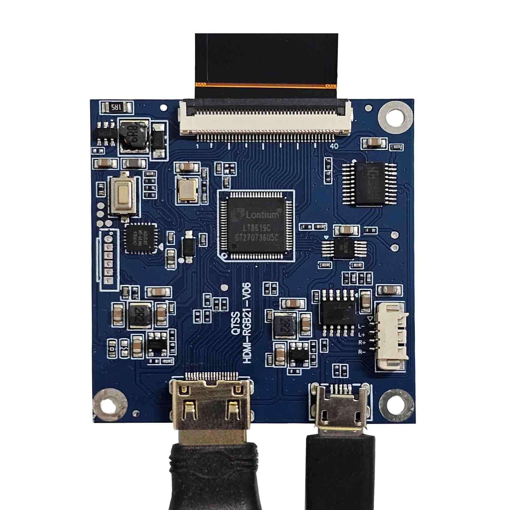 FanyiTek 3.99" 3.99 inch 400x960 450nit Mini IPS MIPI LCD Screen and Micro USB Control Board 41 pins 3