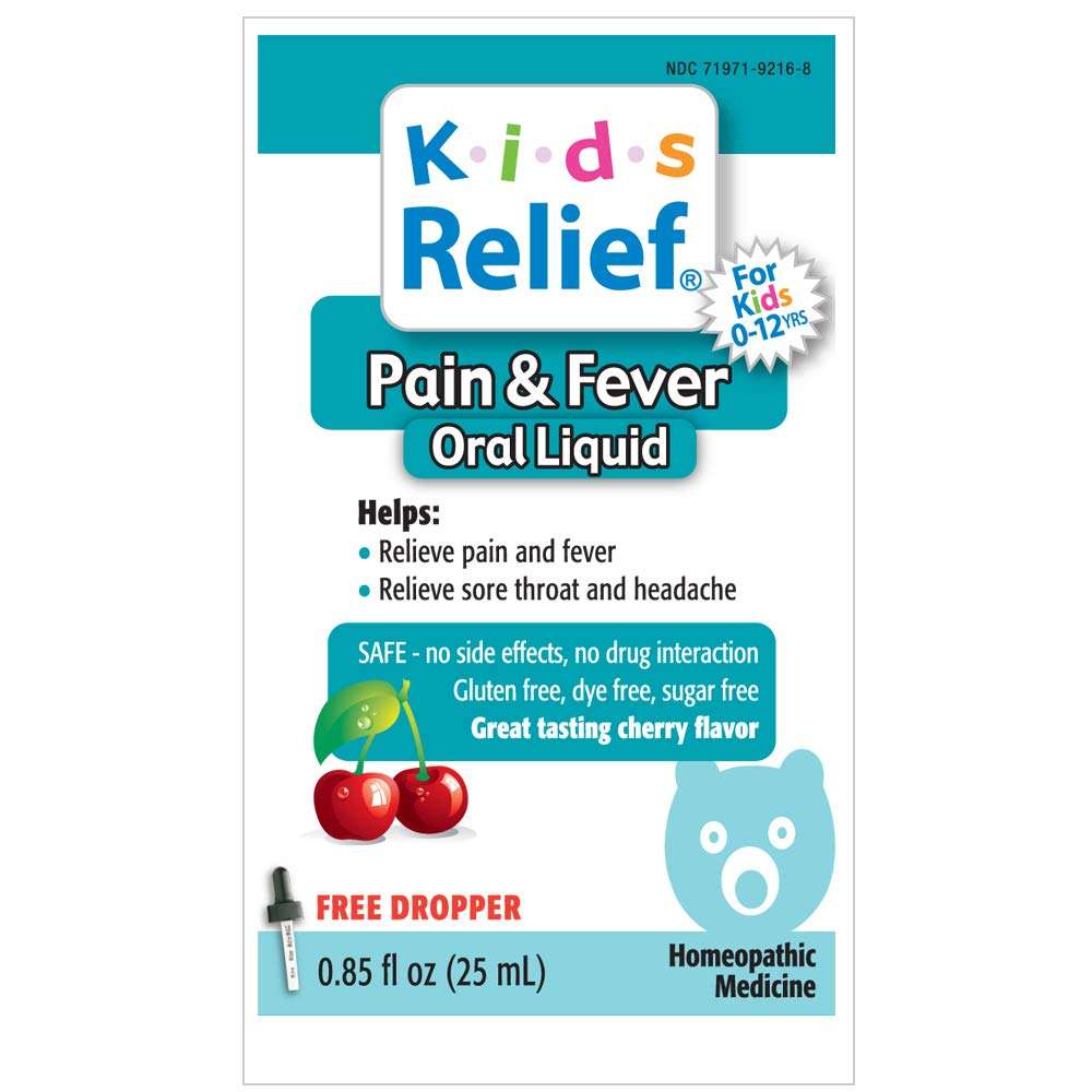 Kids Relief Pain and Fever Oral Solution, 0.85 Ounce 3